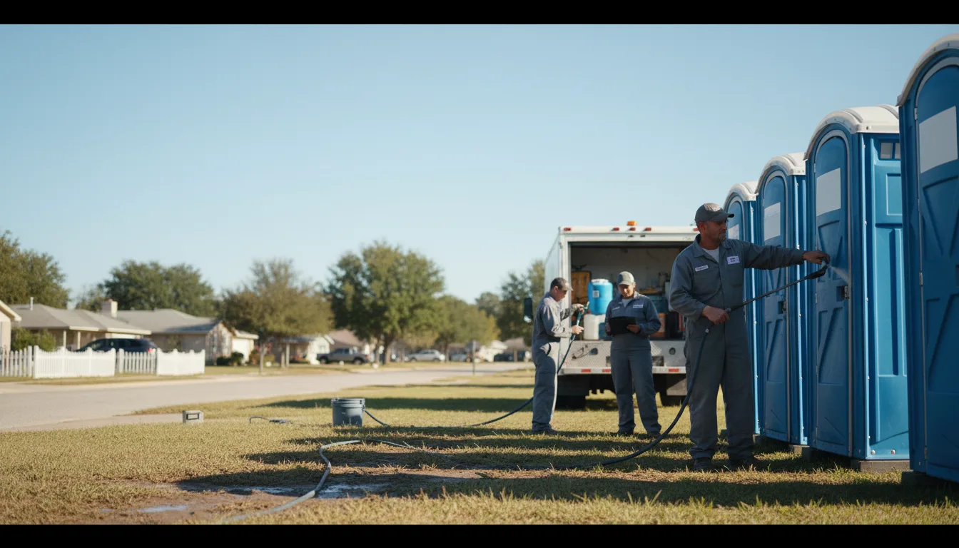 Long-Term Portable Toilet Rental in Parkersburg, WV near me